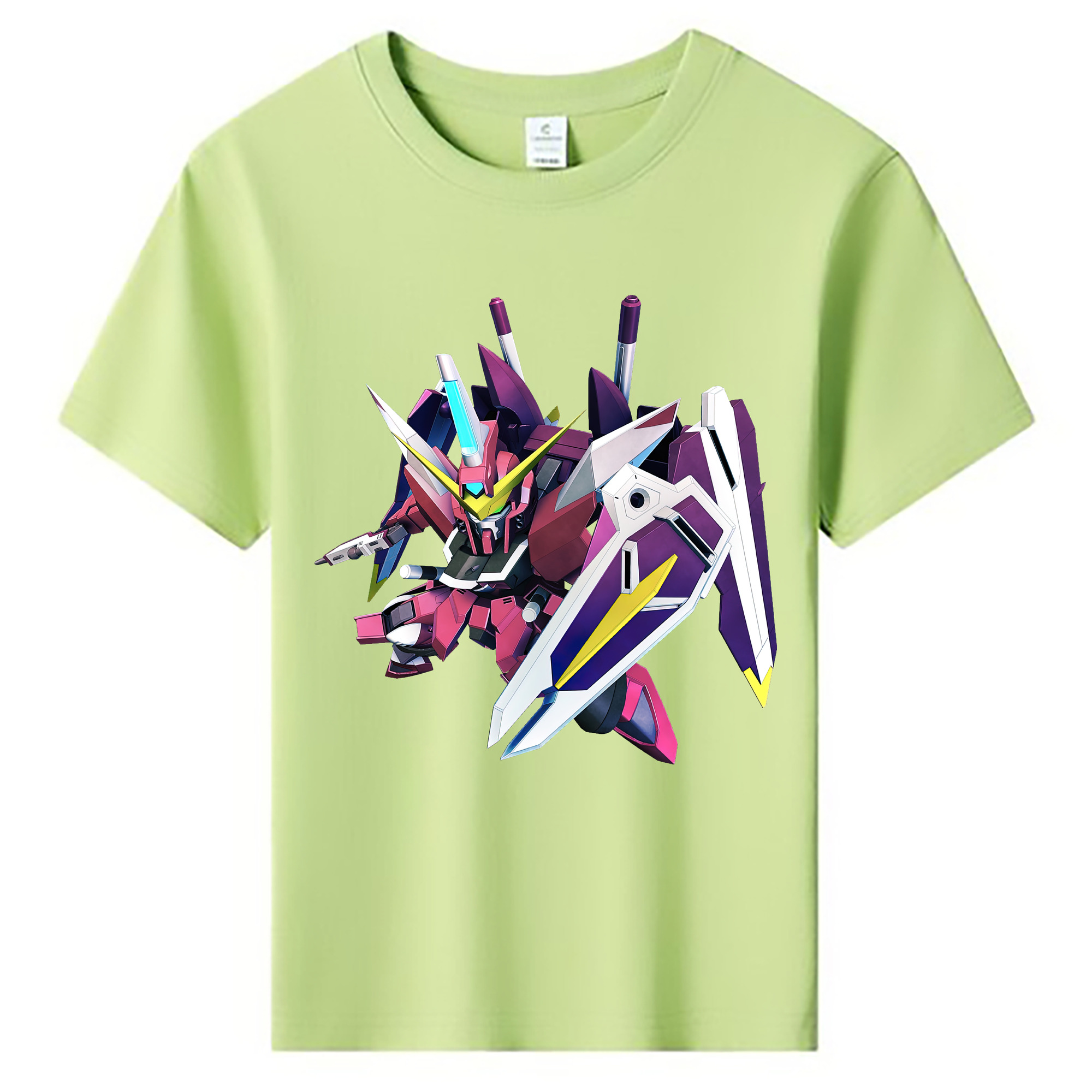 （画像用） 機動戦士ガンダム Mobile Suit Gundam 綿100％キッズTシャツ（フロントプリント）